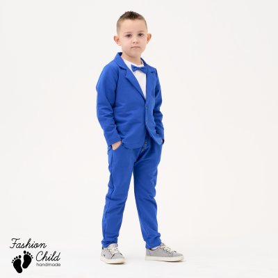 Manuel - niebieski garnitur
